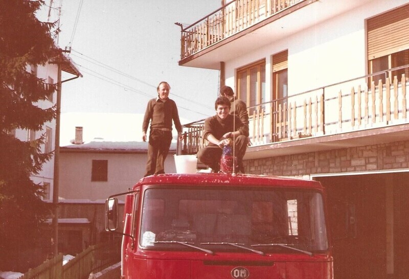 lavaggio mezzi 1980