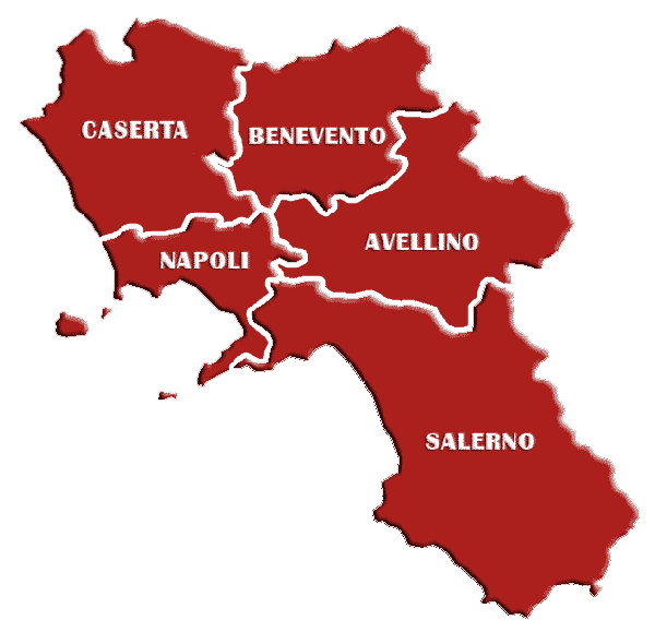 Cartina della regione