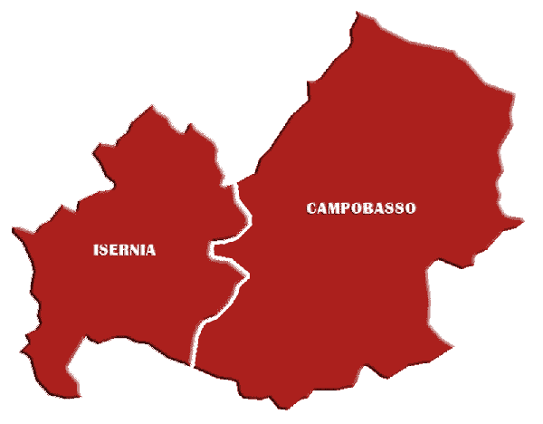 Cartina della regione